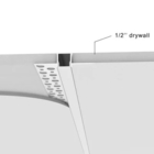 Decken-lineares Licht führte Aluminiumprofil CNC-Verdrängung für Möbel