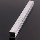 CNC 6000 Reihe Aluminiumrohr-Profil-Silber-hohe Präzisions-fertigen Länge besonders an