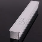 Aluminiumprofil-weißes Pulver 16*19 LED, das materielle genaue Größe 6063 beschichtet