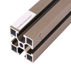 Soem halten kundengebundene T-Schlitz Aluminiumstrangpressprofil-und Quadrat-industrielle Aluminiumlegierung instand