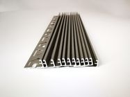 Anodisiertes Nickel Aluminiuml Fliesen-Ordnung der Ordnungs-25mm für Hotel