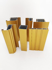 Gold-profiliert anodisierende Aluminium-Windows-Tür-Verdrängung 1.3mm Stärke