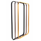 Gebürstetes rechteckige Form-Aluminiumspiegel-Rahmen-Profil groß für Friseursalon