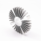 Zylinderförmiger runde Form-Aluminiumverdrängungs-Kühlkörper profiliert Legierung 6063 T5