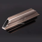 Silbernes Aluminiumlegierungs-Profil Matts 6000 Reihen-dauerhafter Dekorations-Rahmen