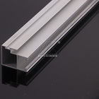 Schienen-Rahmen-Legierungs-Silber CQC leichtes Soem-Aluminium für gleitendes Windows