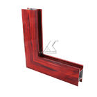 Korn des Holz-6063 verdrängte Aluminiumfenster-und Tür-Profile - kaufen Sie Aluminiumfenster-und Tür-Profile