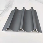 Konvexes Aluminiumfassadenelement T3 anodisierte Pulver-Beschichtung