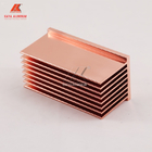 Rechteckiges verdrängtes Aluminiumkühlkörper-Profil Rose Gold Color