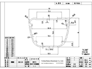 Bohrungsmöbel-Aluminiumprofil-Aluminiumsprecher-Kasten CNC für elektronisches Gerät