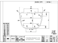 Leere Möbel-Aluminiumprofile des Sprecher-Kasten-6063 mit Cnc-Bohrlöchern