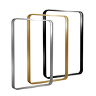 Gerundeter Aluminiumspiegel-Rahmen der Ecken-PVDF für Inneneinrichtung