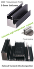 3 - 5mm starkes Hauben-Verdrängungs-Aluminiumlegierungs-Profil für hemisphärischen Sunroom-Zelt-Rahmen