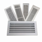 Einzelnes Ablenkungs-Belüftungs-Lüftungsgitter-anodisierendes Aluminiumprofil für Klimaanlagen-Abdeckung