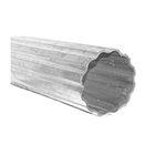 Verdrängte geriffelte Aluminiumrohr-Profile mahlen Durchmesser-Hitze-Rohr des Ende54mm
