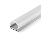 Aluminiumprofil-linearer beleuchtender Streifen 45mm Halbkreis-LED 180 Grad
