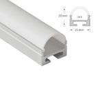 Aluminiumprofil-linearer beleuchtender Streifen 45mm Halbkreis-LED 180 Grad